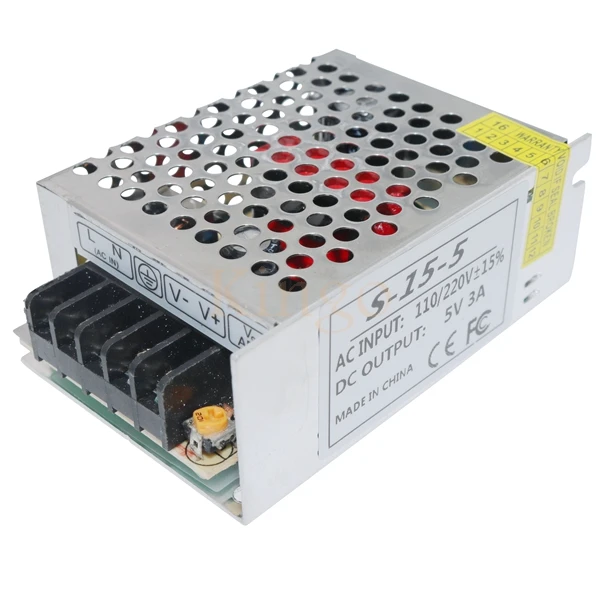 Источник питания для светодиодных лент 15 Вт 5 В 3 А 110 220 В|adapter laptop|adapter atasupplies business |