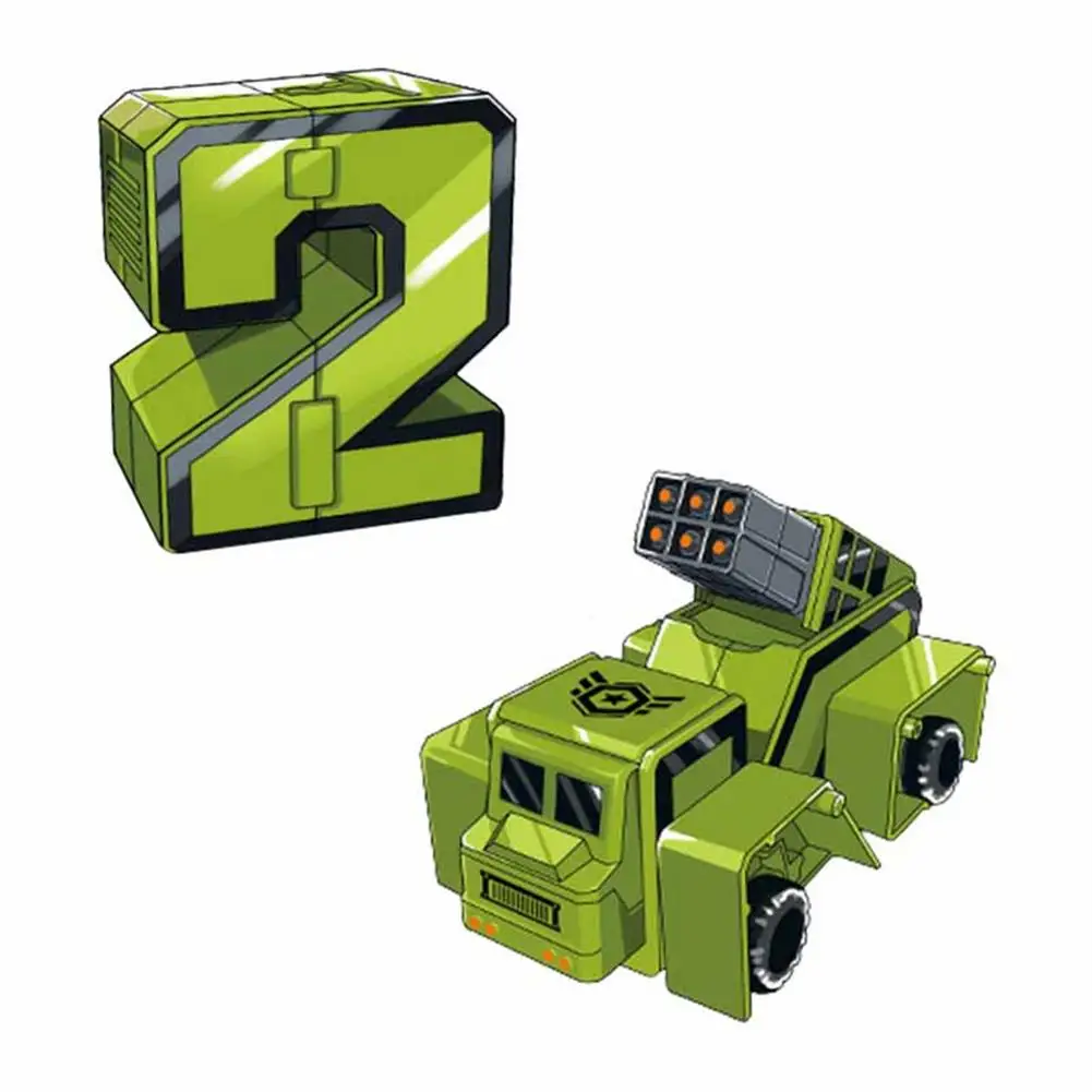 10 Pcs Number Action Figure RoBots Learning Toys For Kids Educational Toy As Birthday Gifts Boys And Girls 2 | Игрушки и хобби