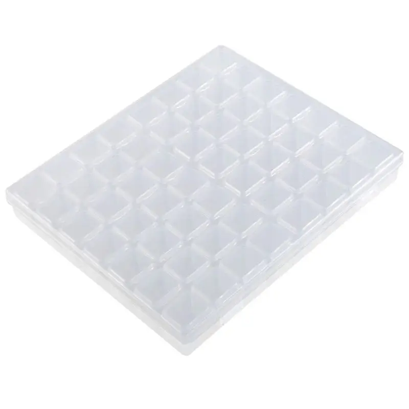 

56 Grids DIY Jewelry Box Rhinestone Embroidery Bead Organizer Storage Case