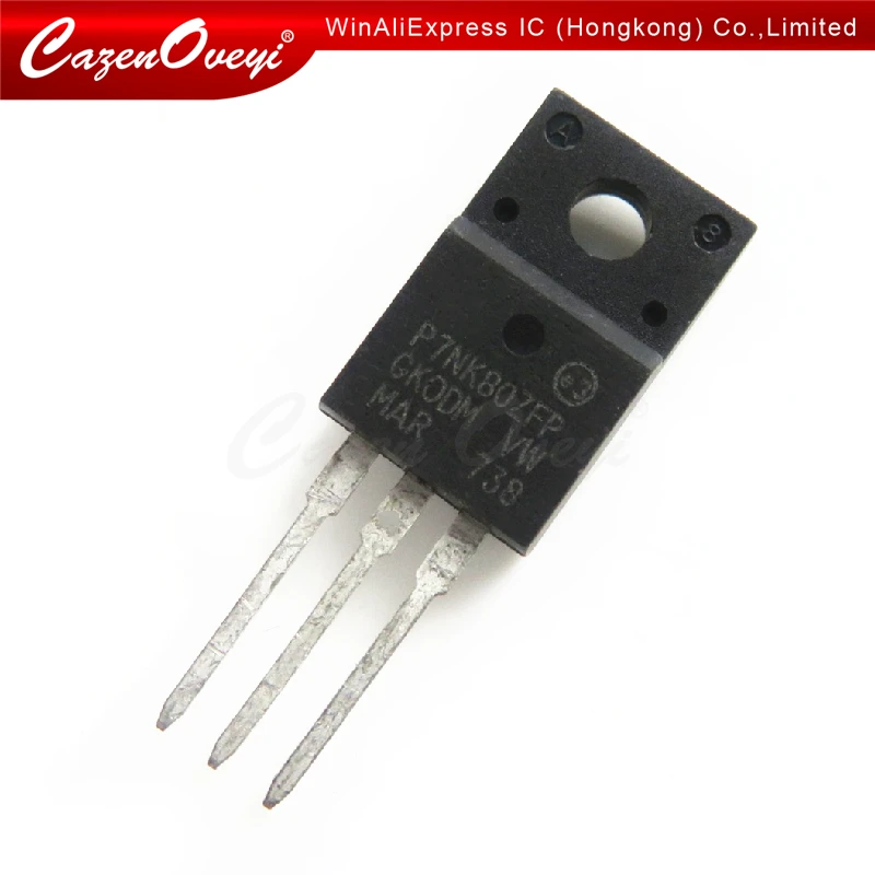 5 шт./лот P7NK80 P7NK80ZFP STP7NK80ZFP p7nk 80 TO-220F 800V 1.5OHM 5.2A в наличии | Электронные компоненты и