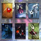 Полый рыцарь игра плакат декоративной живописи HD холст живопись плакат искусство домашний декор твердый деревянный подвесной свиток