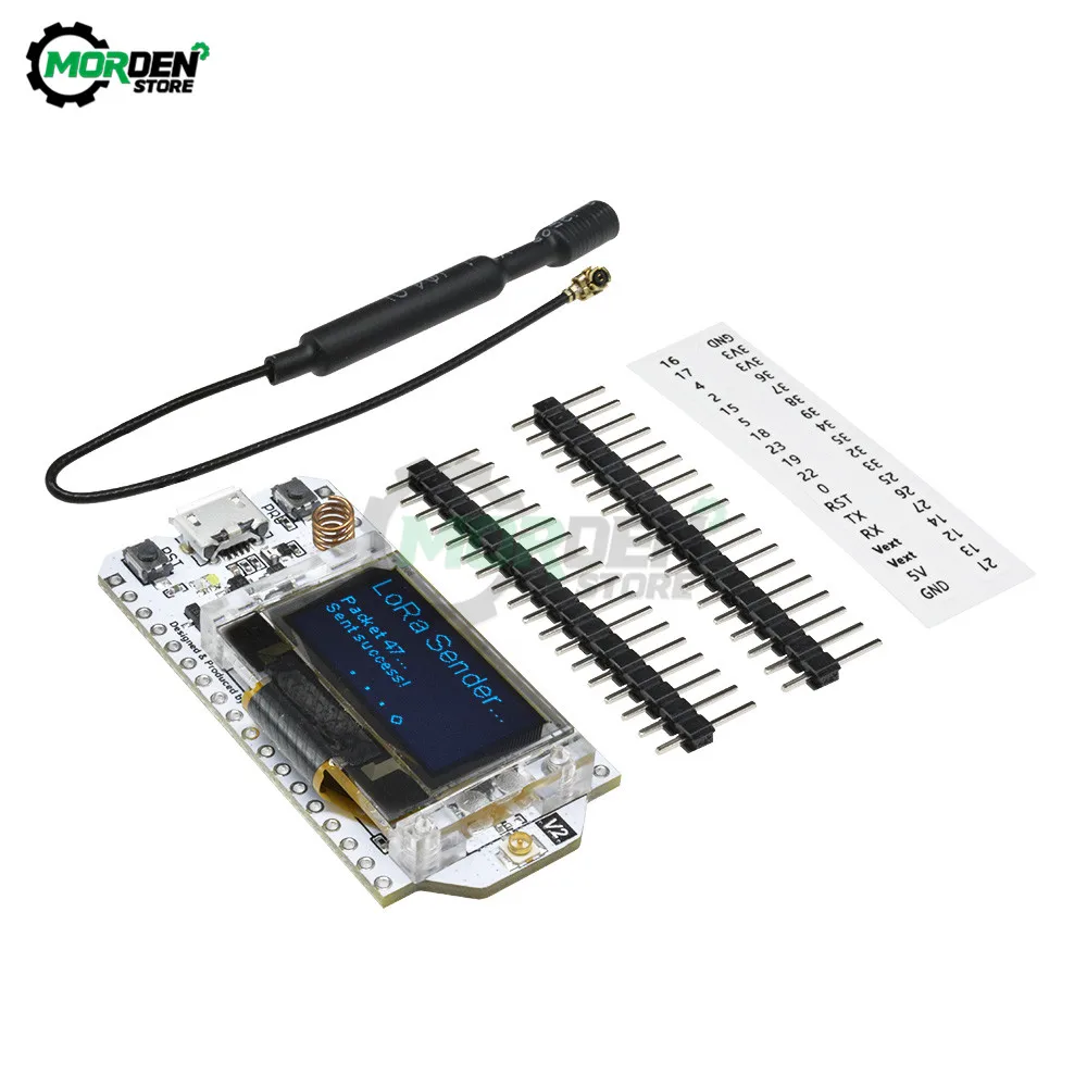 Макетная плата 868 МГц-915 МГц SX1276 ESP32, OLED дисплей, Bluetooth, Wi-Fi комплект, 32 модуля IOT для Arduino, Прямая поставка