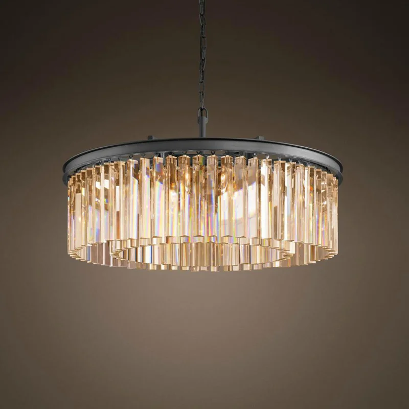 Американский RH стекла с украшением в виде кристаллов трубки Потолочный