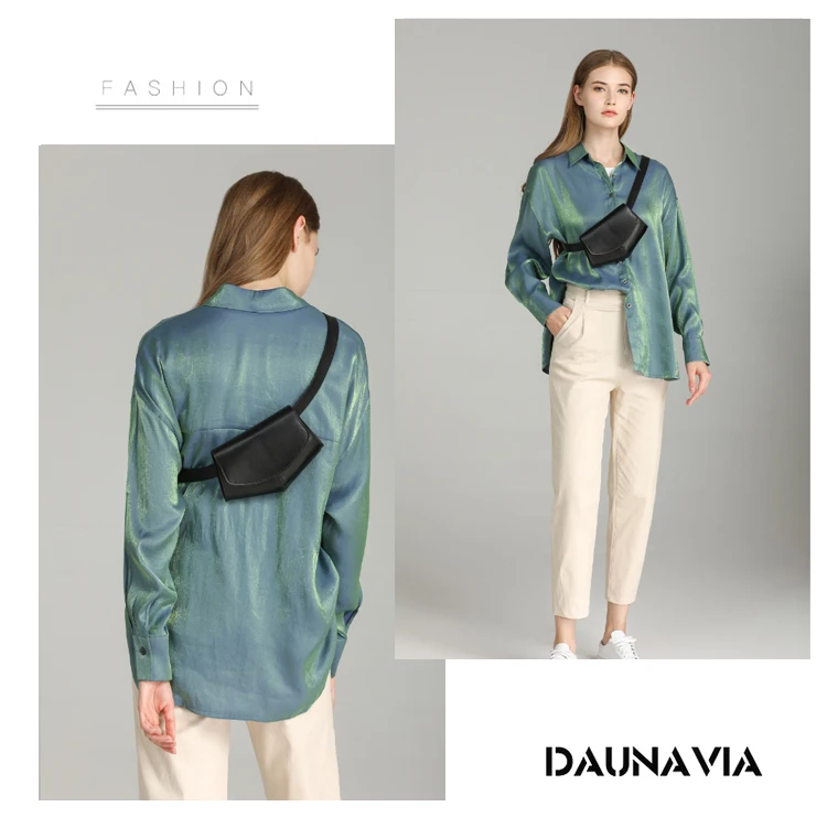DAUNAVIA, женская сумка на пояс из змеиной кожи, новая модная сумка на пояс, мини сумка на пояс для дискотеки, кожаная маленькая сумка на плечо, нагрудная сумка