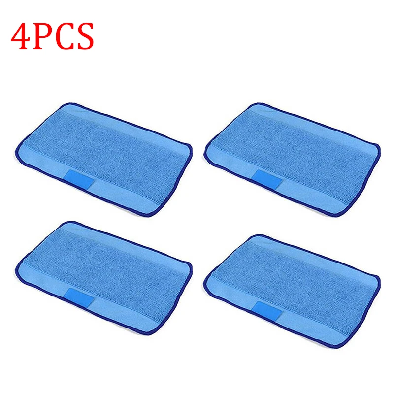 

4 шт. микрофибра Pro-Clean Mopping Cloths Pad для iRobot Braava Minit 4200 5200 5200C 380 380t Запчасти для робота-пылесоса