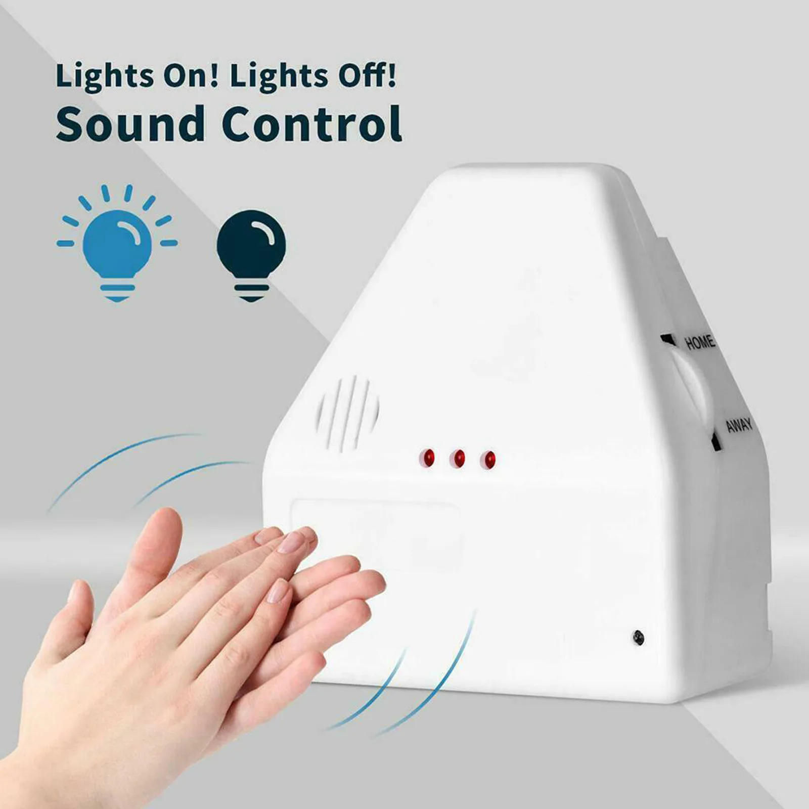 Home Improvement The Clapper Sound Activated Switch Control 2 Devices Or Away Auto On Off Light Accessories | Электроника