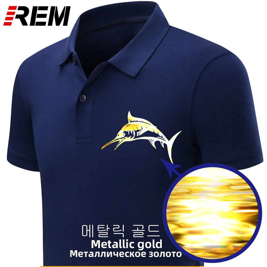 

mens polos shirt New Fishinger T Shirt Men Summer Keep Calm And Go Fish polo-shirts Cotton Short Sleeve Funny Gift