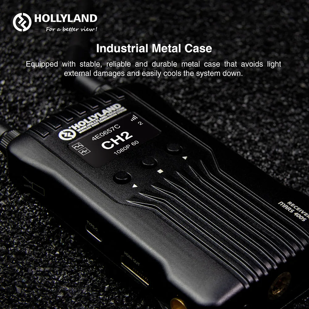 

Hollyland Mars 400s Wireless Video Transmission System HDImage Transmitter Receiver HDMI/SDI 1080P for Video Photography YouTube