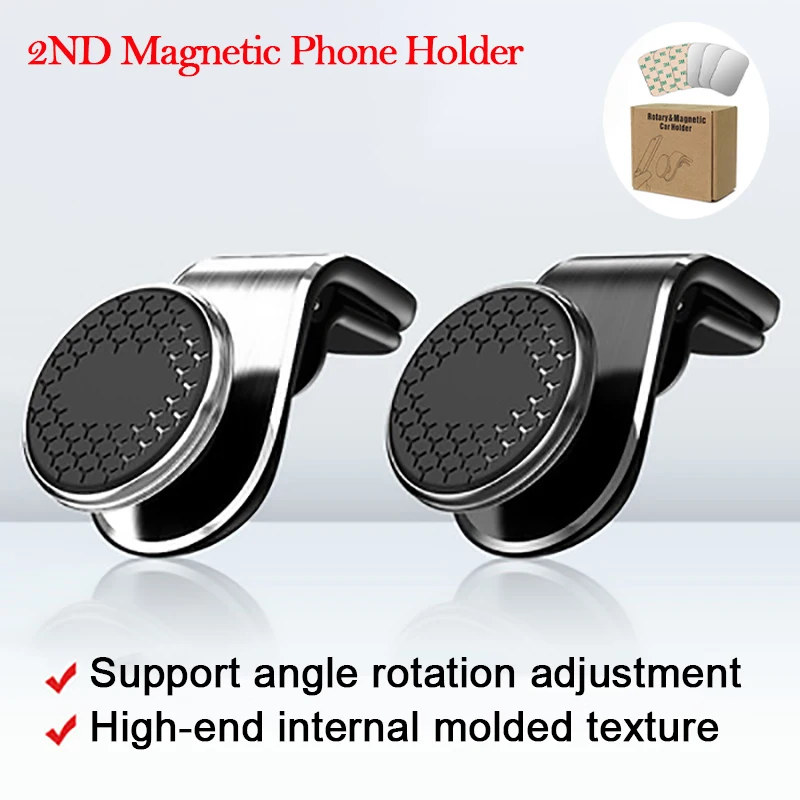 

For Ford Puma Auto Accessories Car Styling Magnetic Car Phone Holder Air Vent Mount Stand Mobile Cell Phone Stand GPS