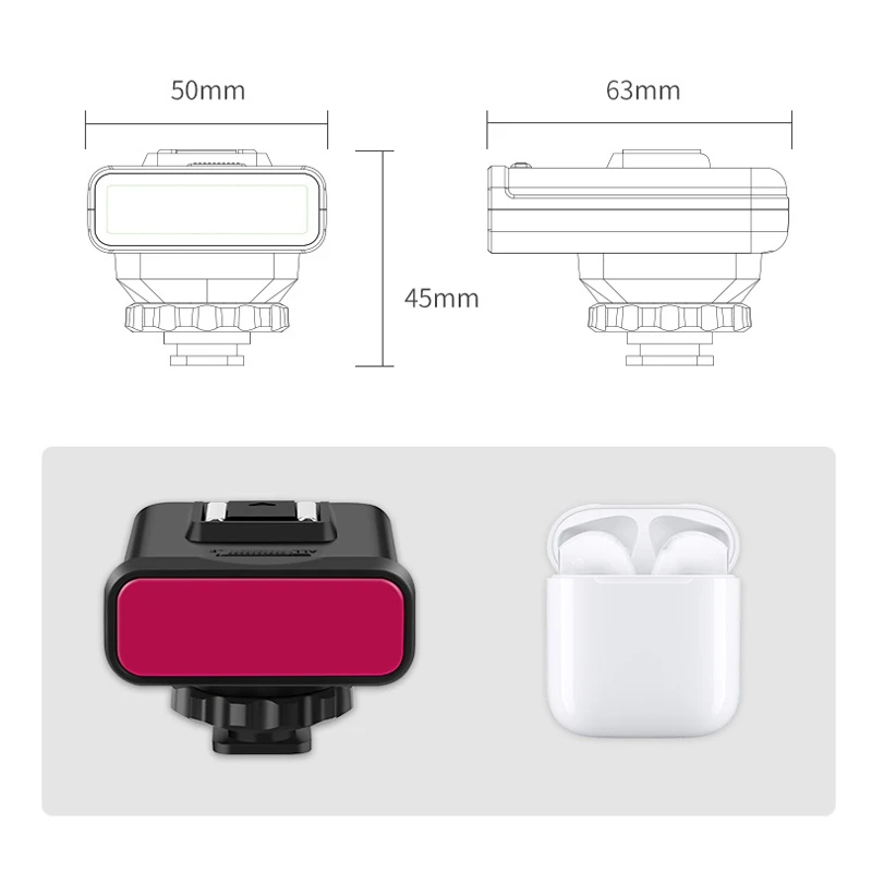 SL-20S светильник для фотосъемки цветной светодиодный с литиевой батареей