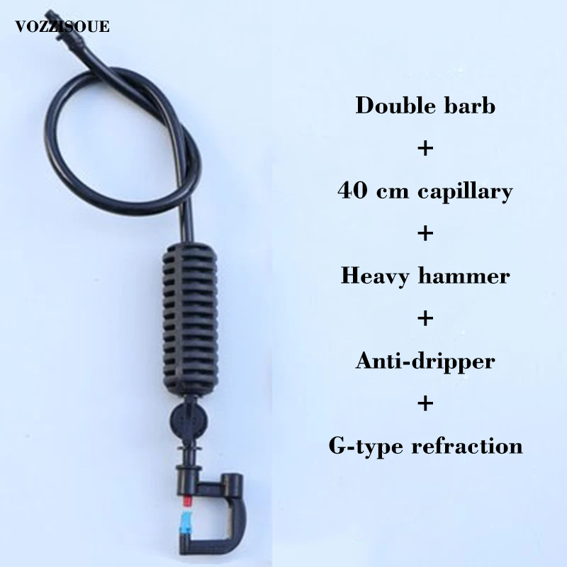 3PCS Горячая 3 шт. подвесная анти-капельная насадка распылителя с перекрестным распылителем Насадка противотуманная вода SprayTo парниковый капельный ороситель распылитель водяной туман - Цвет: 3PCS