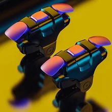 2pcs Mobile Phone Gaming Shooter Controller Sensitive Game Triggers Button Handle for iphone Android PUBG gatillos para celular