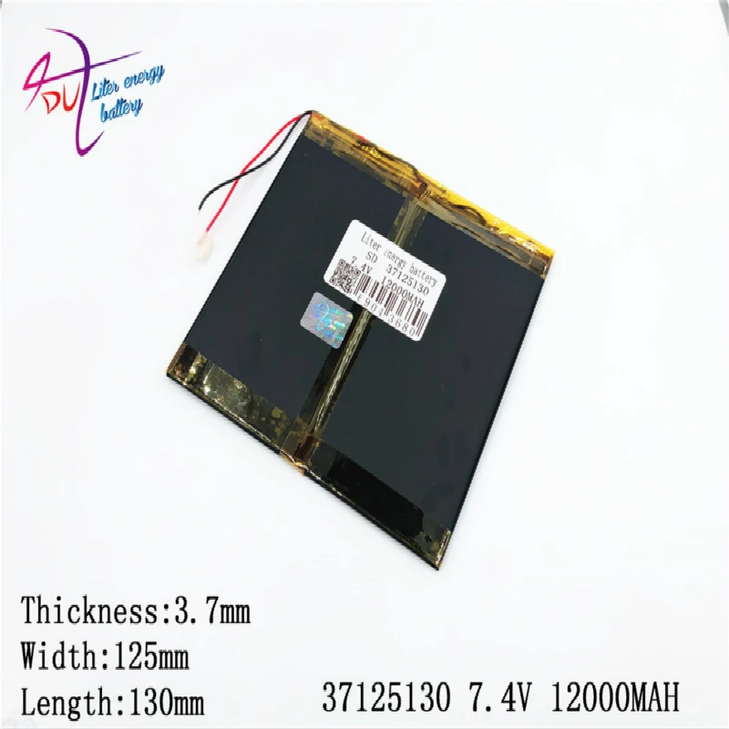 37125130 7.4v12000 мАч (реальная емкость) литий ионный аккумулятор для 9 7 &quot10 1&quot W30HD W31 V99