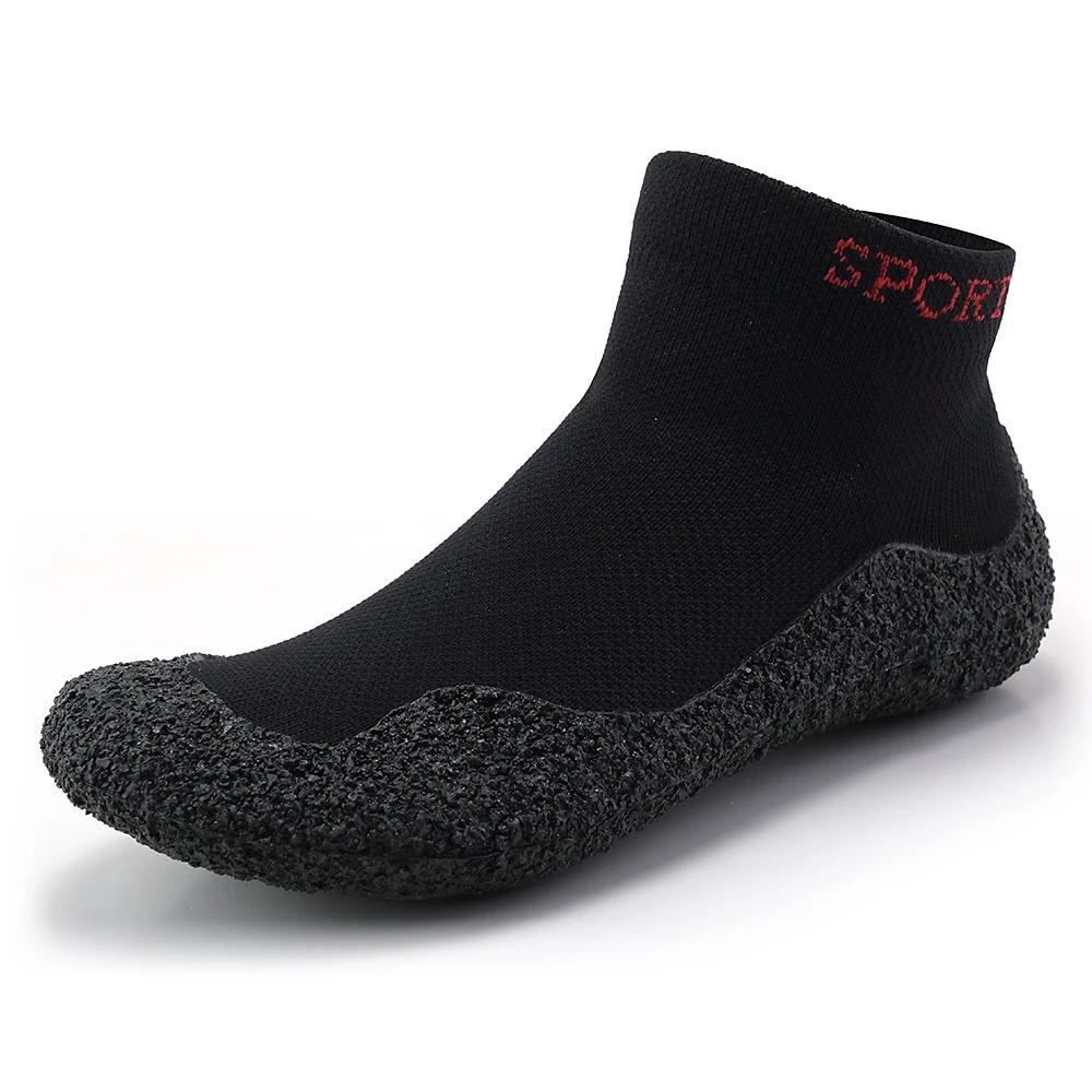 

STS Unisex Casual Sock Shoes Minimalist Light Soft Portable Couple Yoga Shoes Mens Beach Sport Swimming Training Wading Footwear