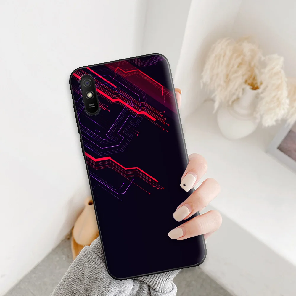 Case For Redmi 9A Case Redmi 9AT Cartoon Silicone Soft Back Cover Bumper on Redmi 9A Case TPU Cover For Xiaomi Redmi 9A 9AT 6.53