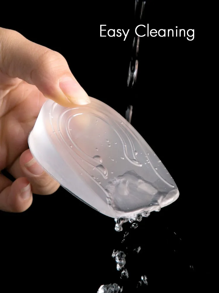 Силиконовая невидимая увеличивающая рост стелька для мужчин Спортивная женская