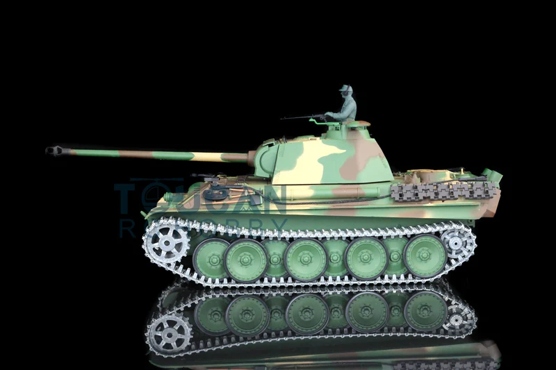 Игрушки Heng Long 1/16 масштаб 3879 RC Танк модернизированная немецкая пантера G RTR