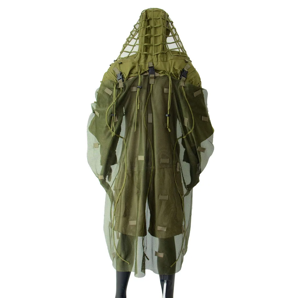 ROCOTACTICAL дышащая основа Ghillie Suit Foundation Ripstop сp Multicam + Cape для охоты снайпера страйкбола