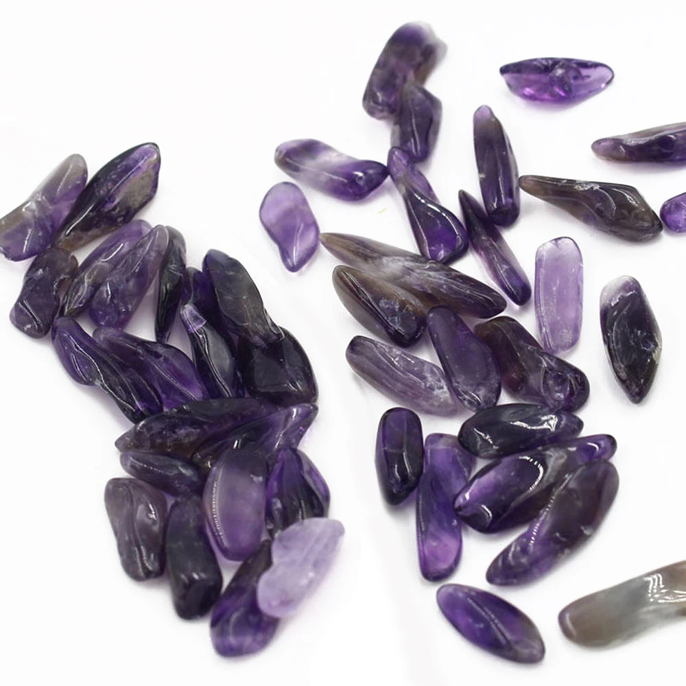 

100G Natural Rough Purple Quartz Crystal Healing Stone Amethyst Point Specimen