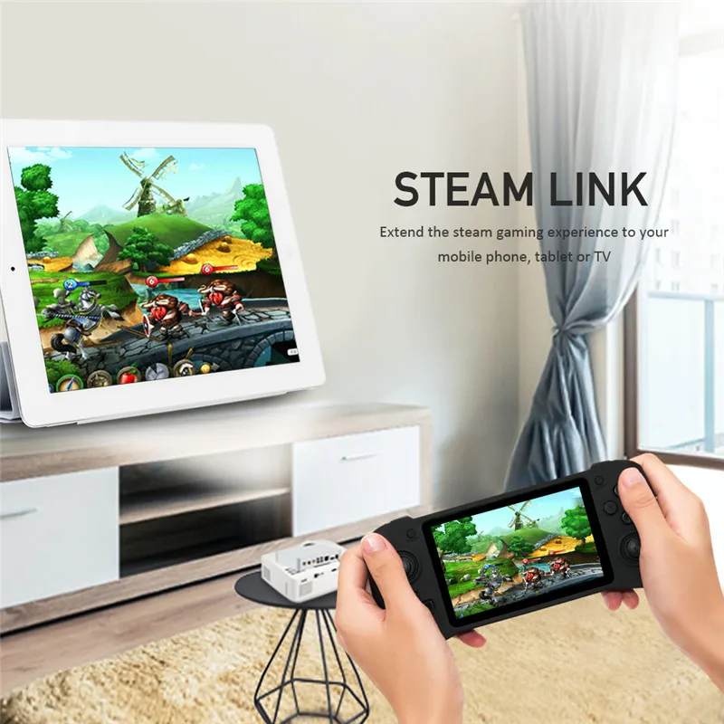 

Retro Video Game Console 4.3Inch IPS Screen Raspberry Pi CM3 Handheld Game Player GP430 For PS1/NDS/PSP With 15000 Games