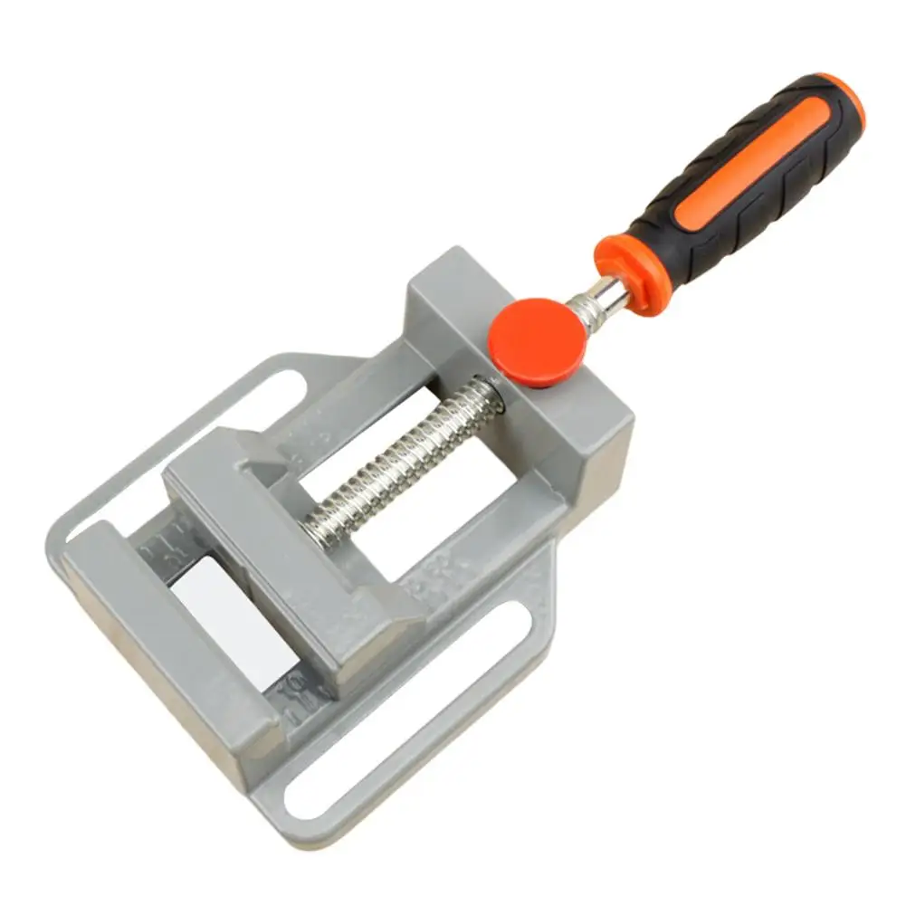 

Aluminum Alloy Light Fast Flat-Nose Pliers Vise Bench Can Be Equipped With Bench Drill Electric Drill Bracket Opening