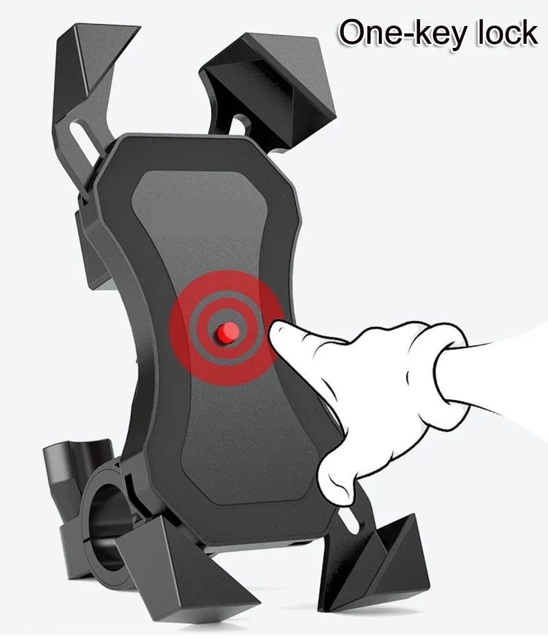 

Motorcycle Bicycle Moto Bike Phone Navigation Holder Support handlebar Rearview Mirror Mount Clip Bracket for Mobile CellPhone