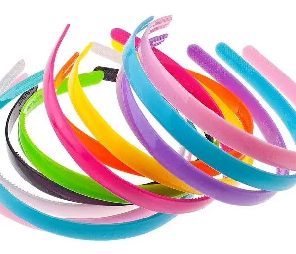 ОБОДОК ШИРОКИЙ ЦВЕТНОЙ (ПЛАСТИК) 30 ММ