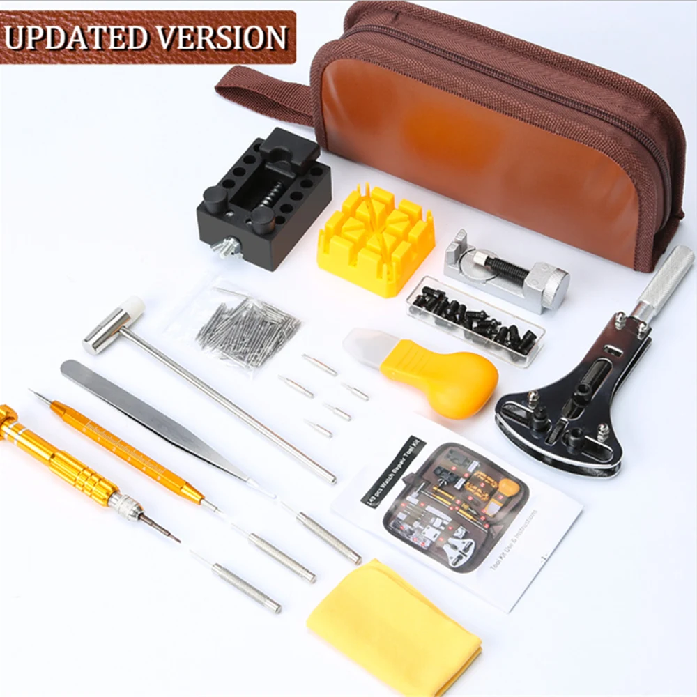 

Watchmaker Tools Metal Easy To Use Maintenance Horlogemaker Gereedschap Multi-Tool 149PCS Small And Light Spring Bar Remover