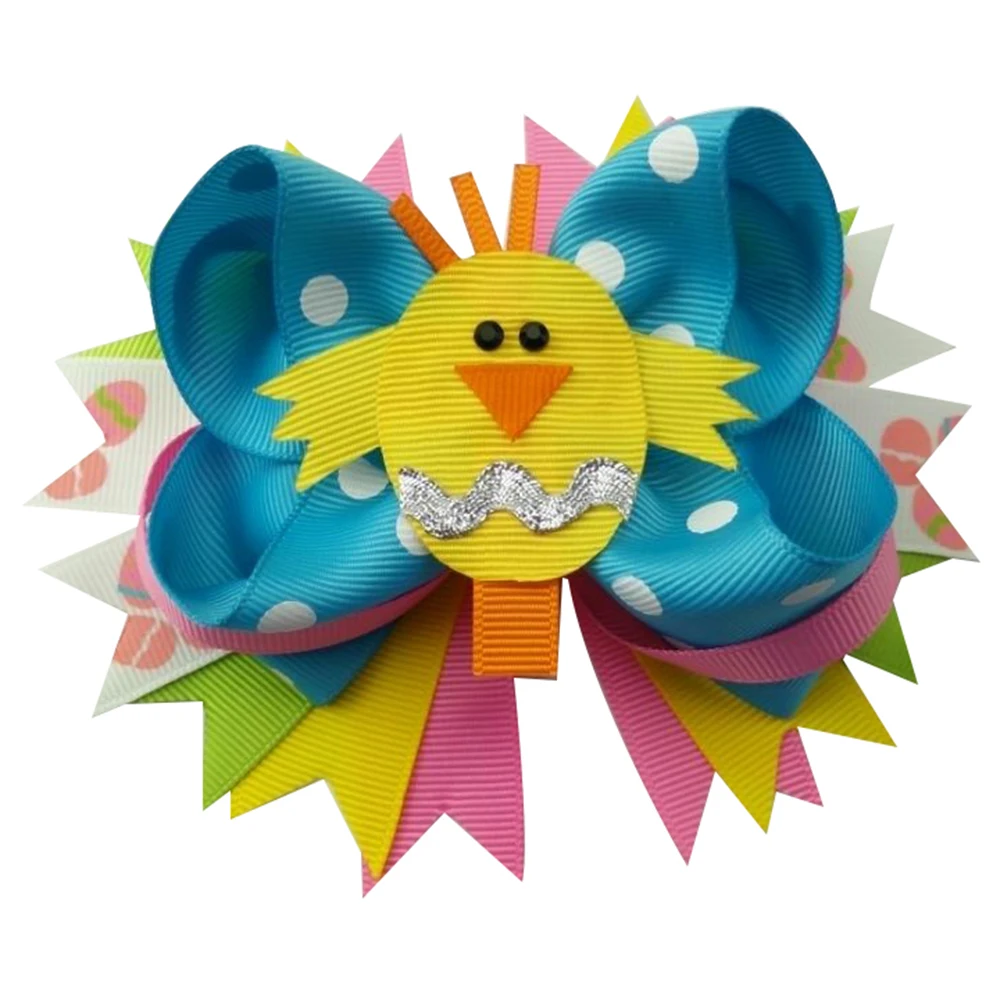 5 дюймов стильный ручной работы Пасхальный день кролик курица милые животные