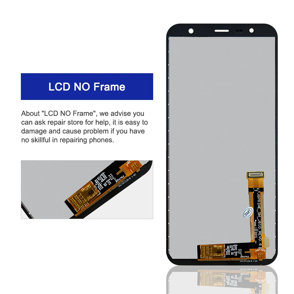100% Оригинальный сенсорный ЖК дисплей для Samsung Galaxy J4 + 2018 Plus J415 J415F J410 J6 Prime J610|Экраны