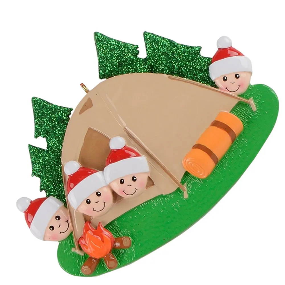 

Christmas Tree Ornament Hanging Xmas Resin Pendant Santa Festival Keepsake Decoration Cute And Practical Holiday Decoration