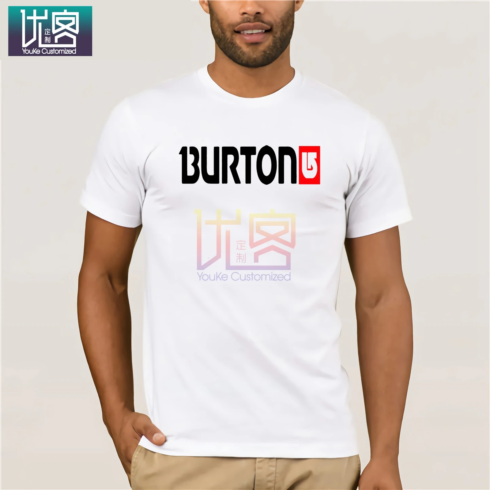 Новый Burton стрелка логотип сноуборды футболка футболки с изображениями героев из