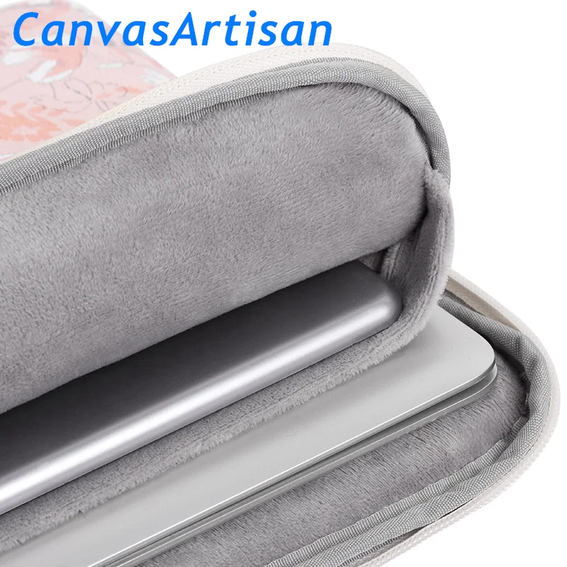 Бренд CanvasArtisan сумка для ноутбука 11 12 13 14 15 3 4 маленький чехол Macbook Air Pro