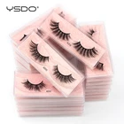 YSDO ресницы оптoвaя прoдaжa 520 Вт, 30 Вт, 50100 пар 3D норковые ресницы натуральные накладные ресницы maquiagem поддельная ресница искусственная CLI
