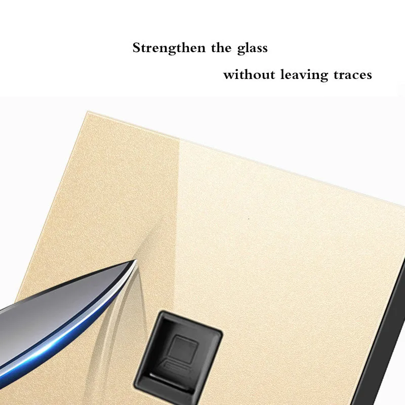 Настенный переключатель цвета шампанского с USB 1/2/3/4 клавиши|Выключатели| |