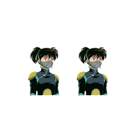 Новые Inuyasha и Kagome акриловые серьги Shippou Sesshoumaru серьги из полимеров эпоксидные серебряные серьги-гвоздики позолоченные - Окраска металла: 7