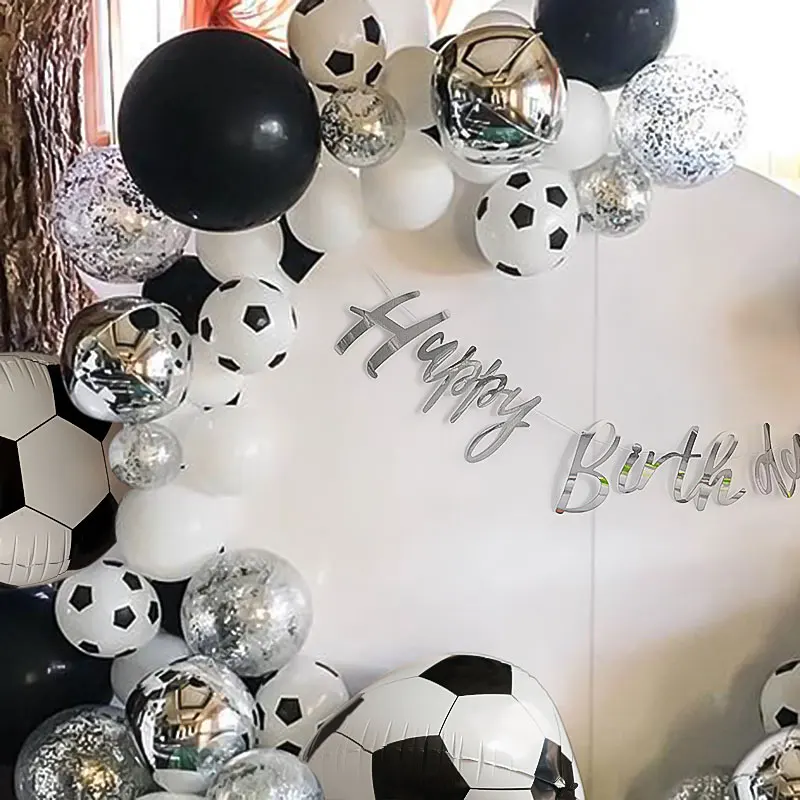 Футбол воздушные шарики, детские игрушки Happy День рождения украшения 25/50/100 шт Baby shower поставки воздушный шар с гелием круглый шар