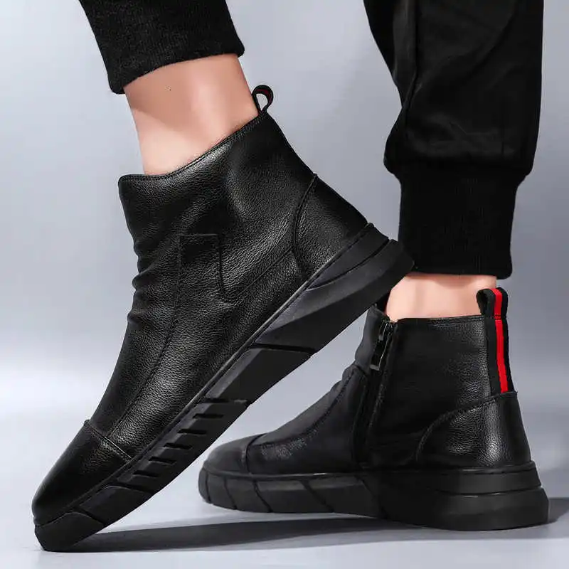 Dream Footwear Industry The Explosion Cotton-padded Shoes High Help Martin |