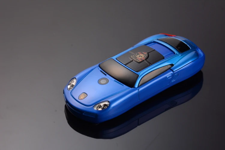 Blue Мини Y918 легкий телефон с двумя sim-картами, MP3 камерой, Bluetooth, 1,8 дюймов, автомобильный телефон, Спортивная крутая модель автомобиля, мини мобильный телефон - Цвет: Blue