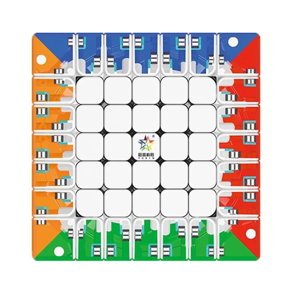 Yuxin 7x7 Магнитный куб Little Magic 7x7x7 магический 7 слоев скоростной профессиональные