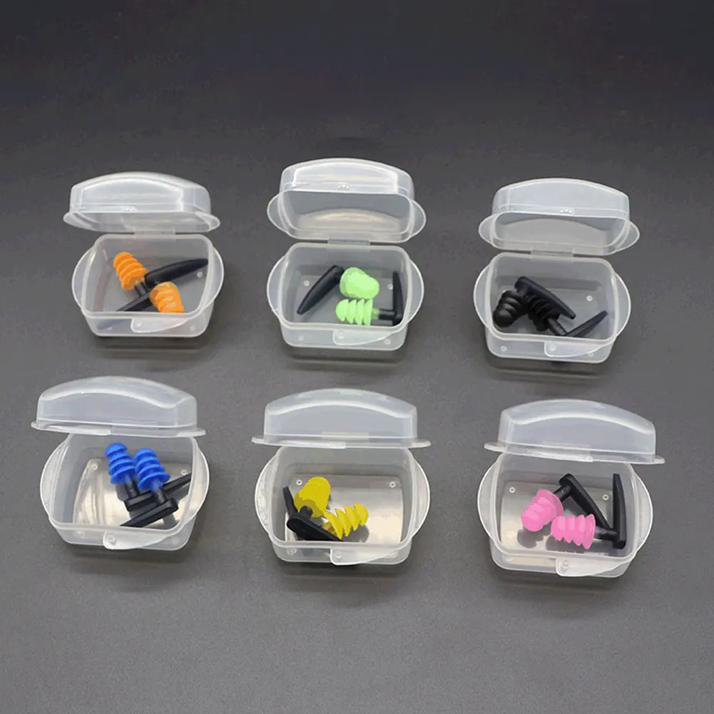 

Three-layer Silicone Anti-noise Earplugs for Sleeping Snoring Concerts Airplane Travel Afflatus Noise Reduct Cancel Hear Protect