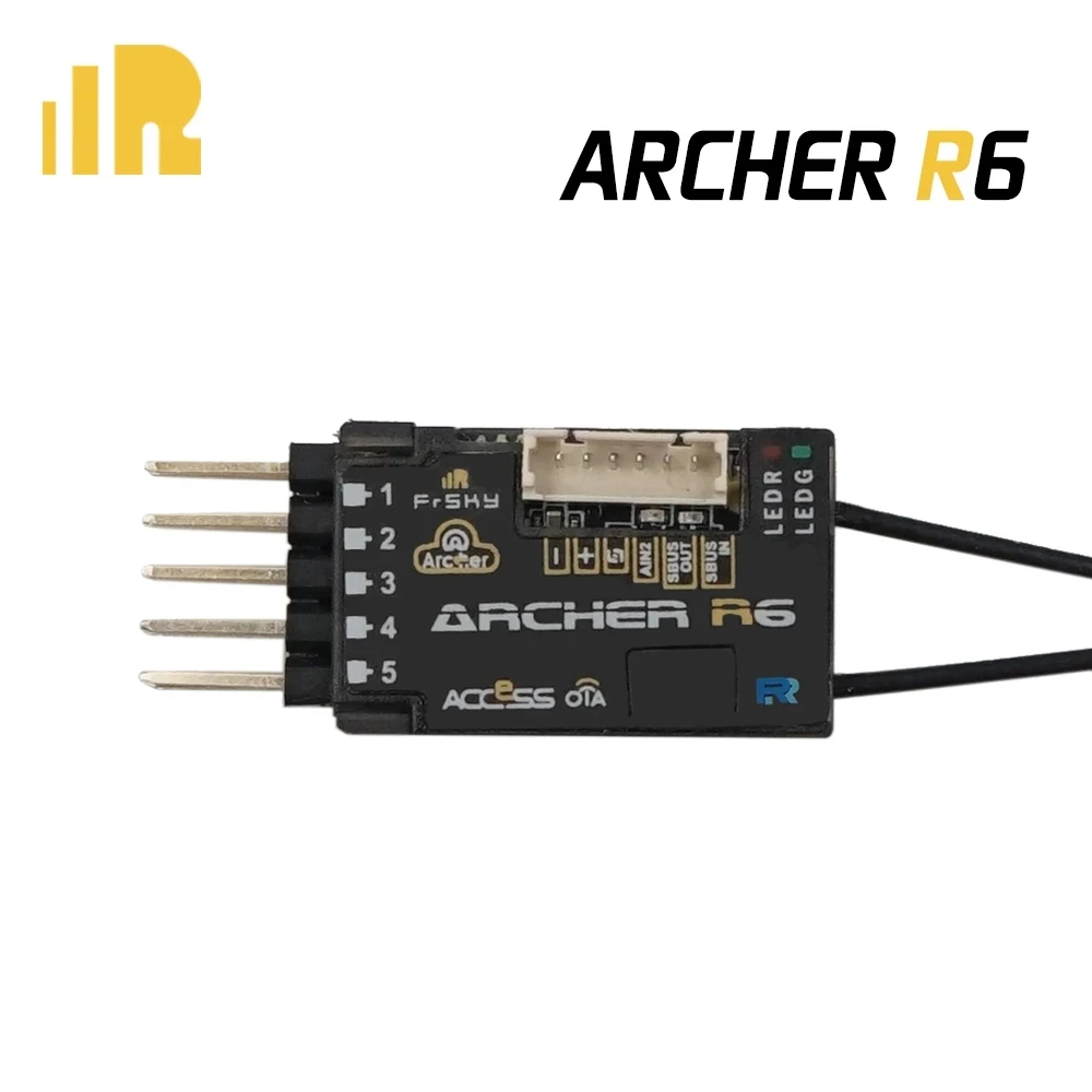 FrSky 2.4GHz Tiny and Lightweight ACCESS ARCHER R6 RECEIVER with OTA Supports Signal Eedundancy | Игрушки и хобби