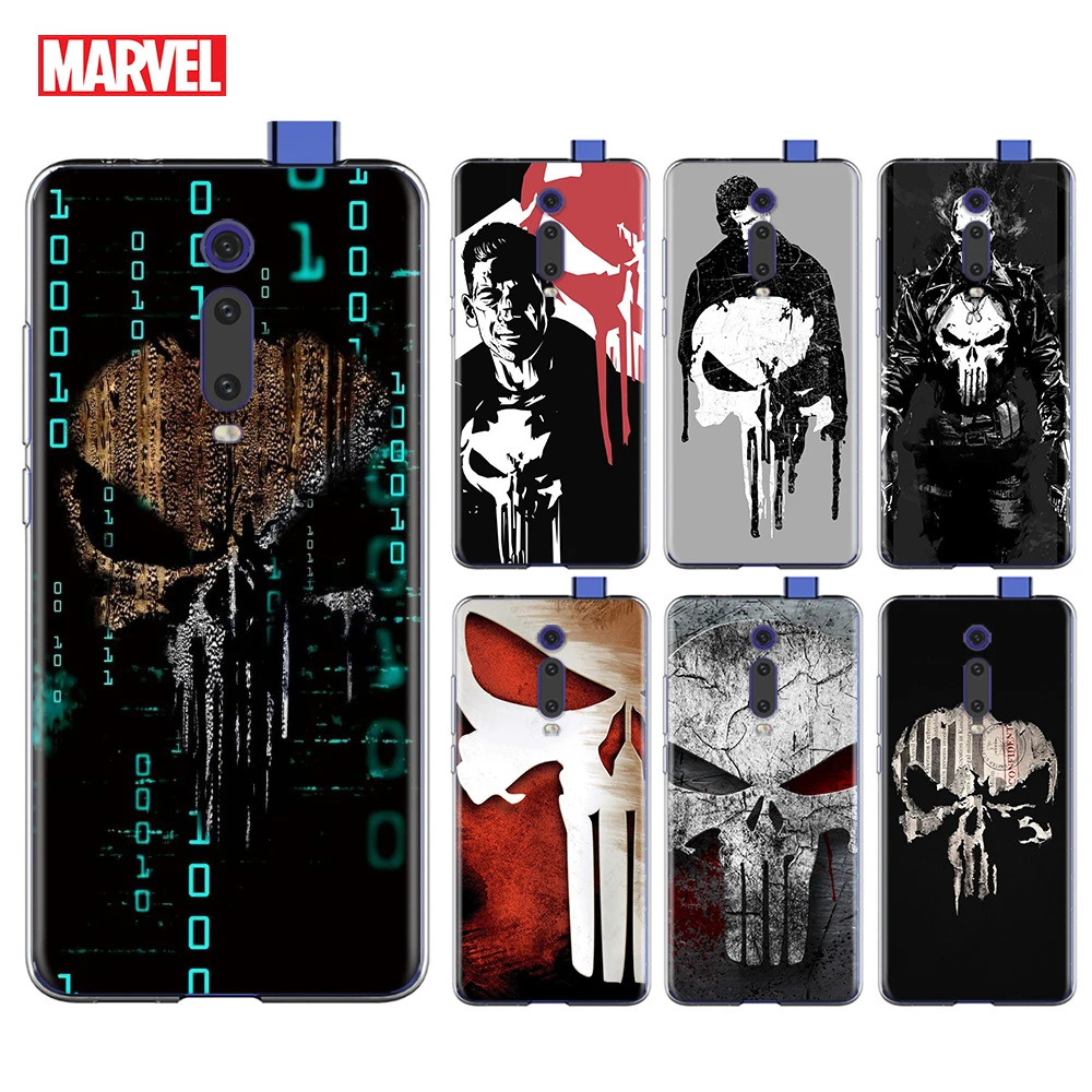 Каратель Marvel для Xiaomi Redmi 9I 9T 9A 9C 9 Prime 8A 8 7A 7 6A 6 5 5A 4X PRO Plus прозрачный мягкий чехол