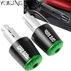 Для Kawasaki GPZ500S 1990-2009 2008 2007 2006 2005 1991 1992 мотоциклетные ЧПУ ручки для руля слайдер Крышка Заглушка алюминиевый стержень конец