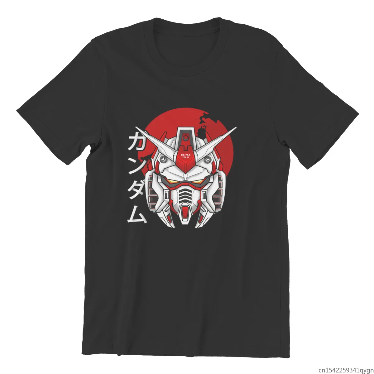 

Gundam RX 78 5 VerSS Custom Build Men's T-shirt Punk Tshirts