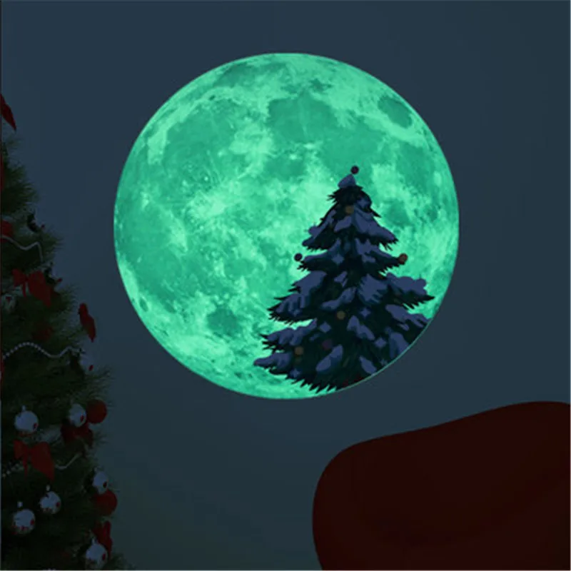 Наклейка на стену в виде Санта Клауса | Дом и сад