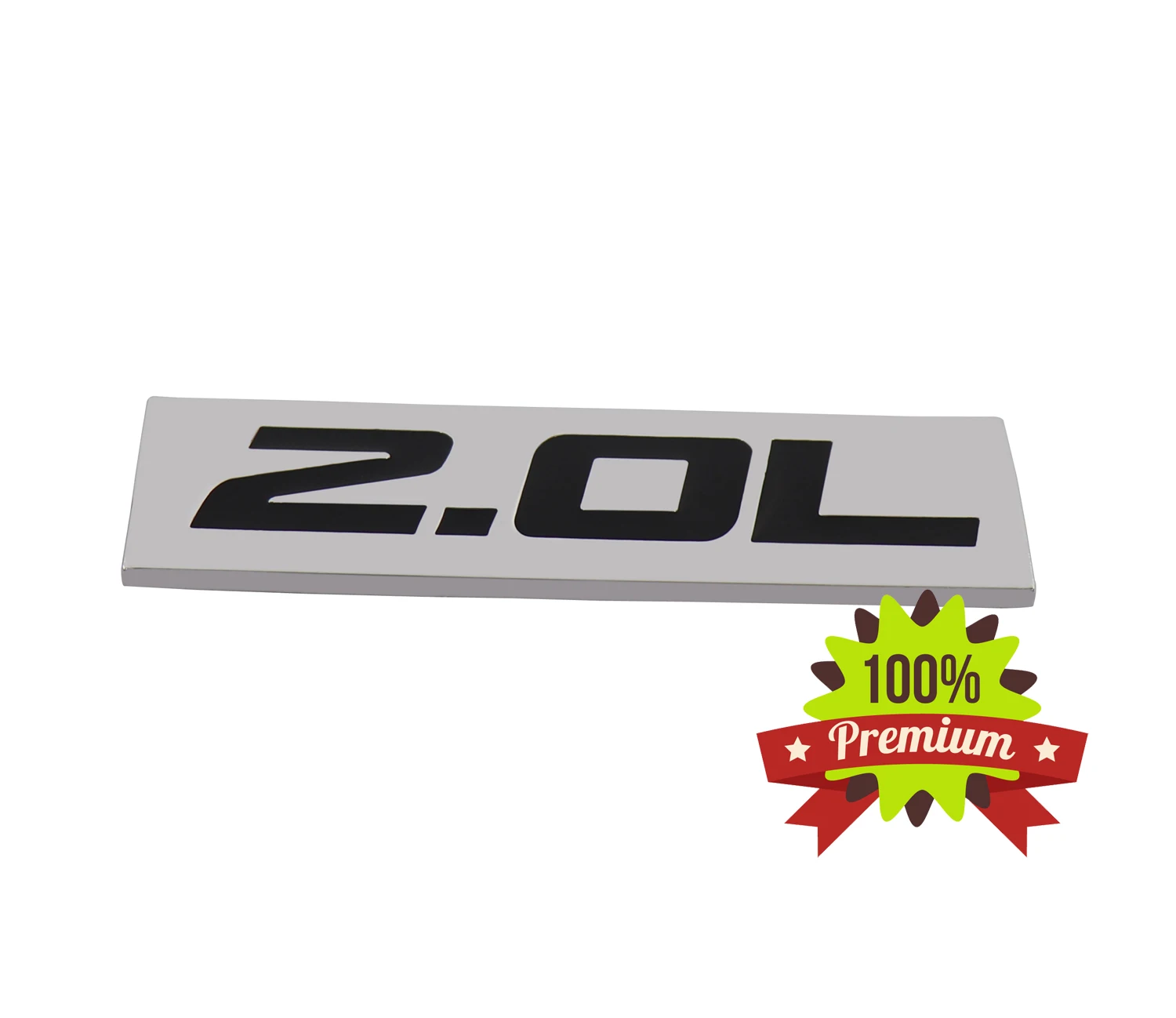 Хромированная черная наклейка на крышку багажника 2 0 л | Автомобили и мотоциклы