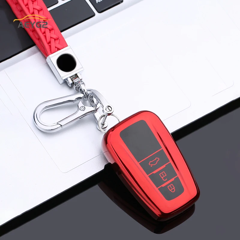 Мягкий чехол из ТПУ с полным покрытием для автомобильного ключа дистанционного