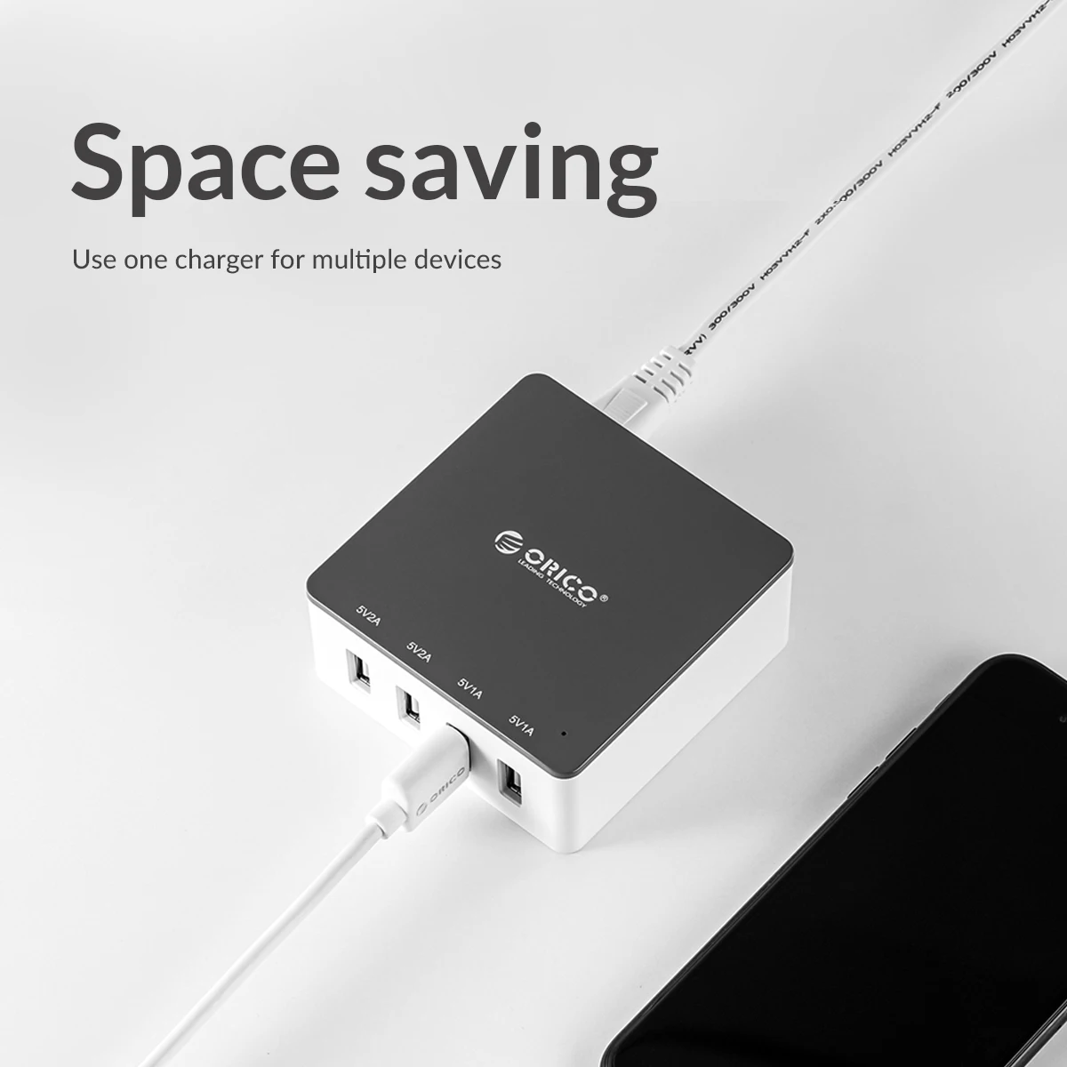 Зарядное устройство ORICO с 4 USB-портами 5 В 6 А 30 Вт | Мобильные телефоны и аксессуары