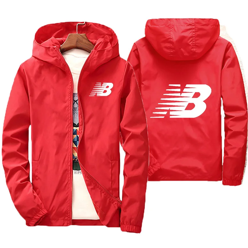 

Jacket Men's Windbreaker 2021 Spring And Autumn Fashion Jacket Men's Hooded Casual Jacket Men's Jacket Thin Section XL 7XL